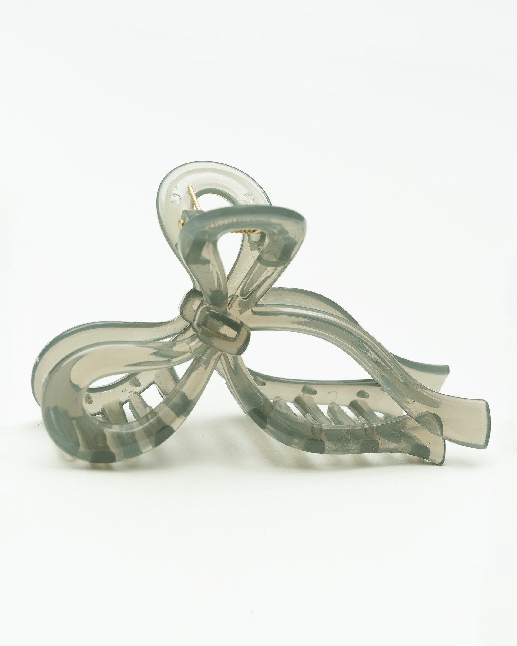 Großer, transparenter Haarclip in Schleifen Form - Broke + Schön