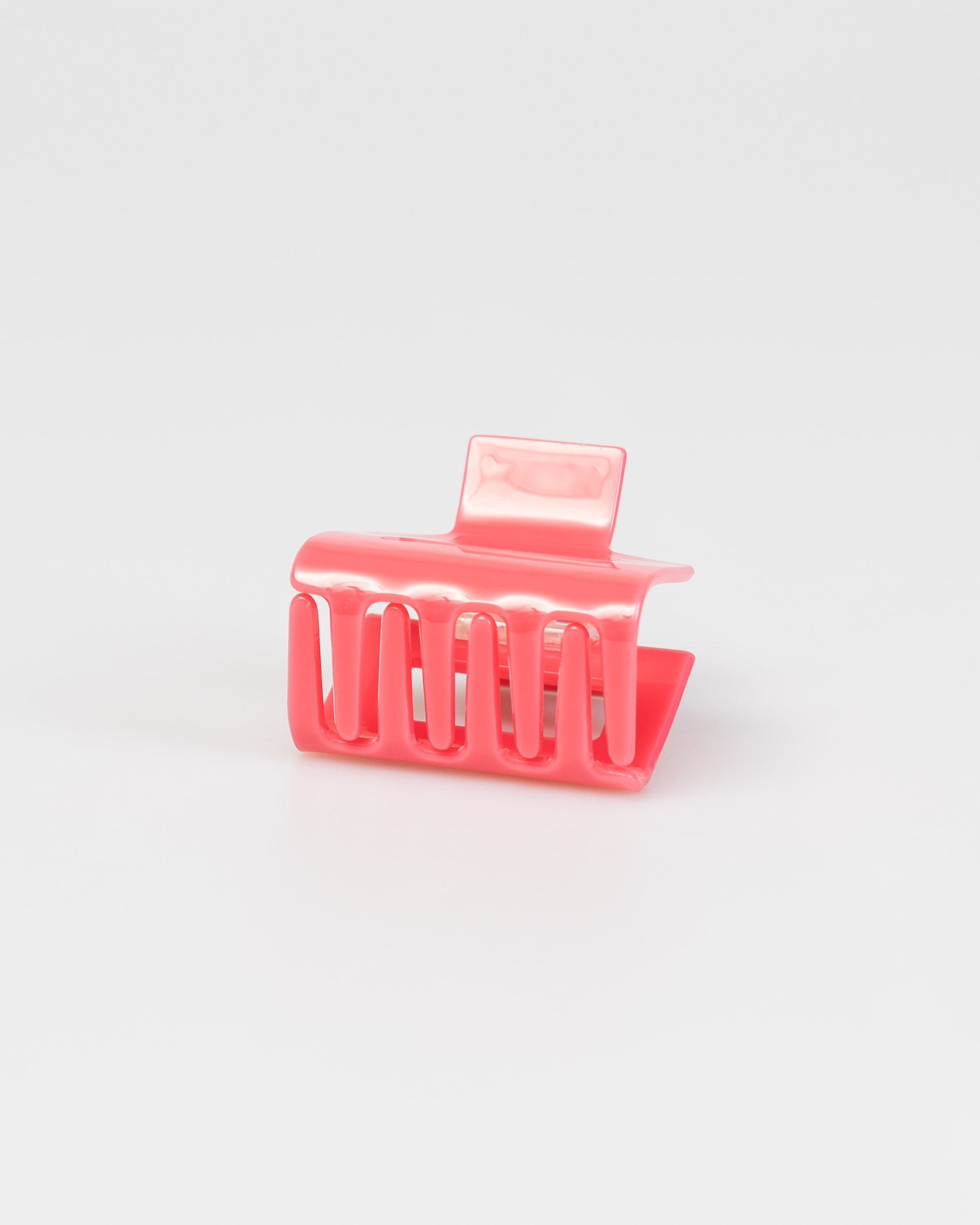 Haarclip in knalligem Pink