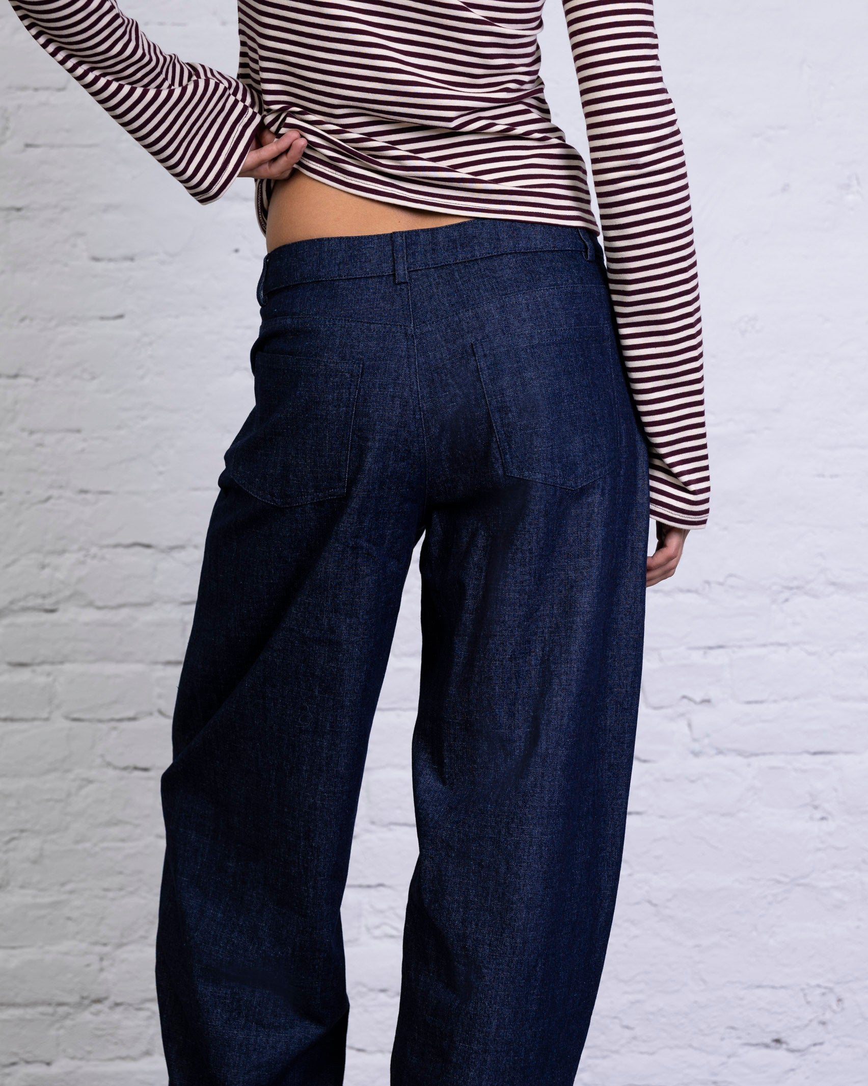 Denim Barrel Jeans