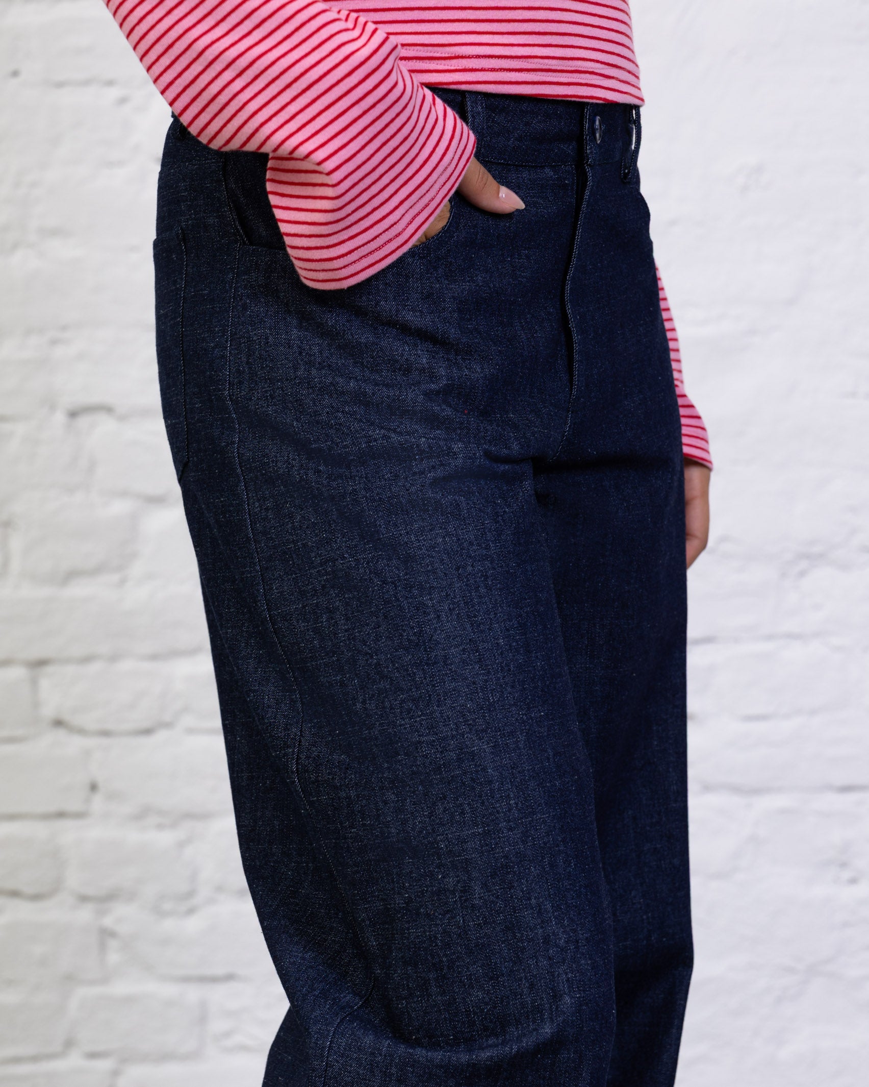Denim Barrel Jeans