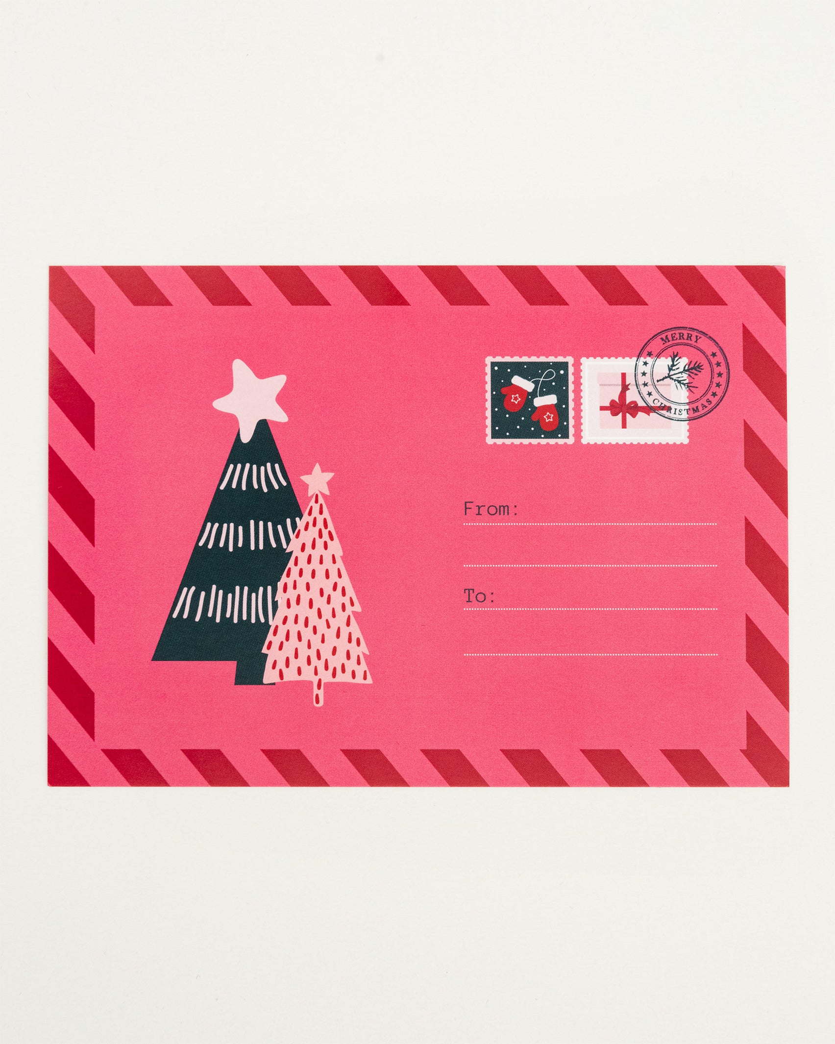 Postkarte Stamps - Broke + Schön