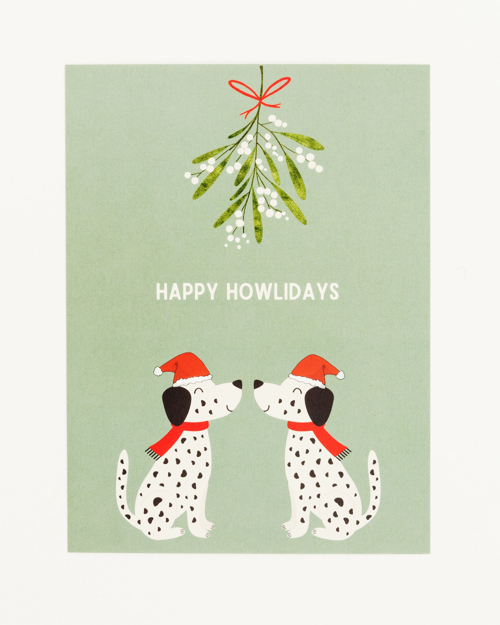 Postkarte Happy Howlidays - Broke + Schön