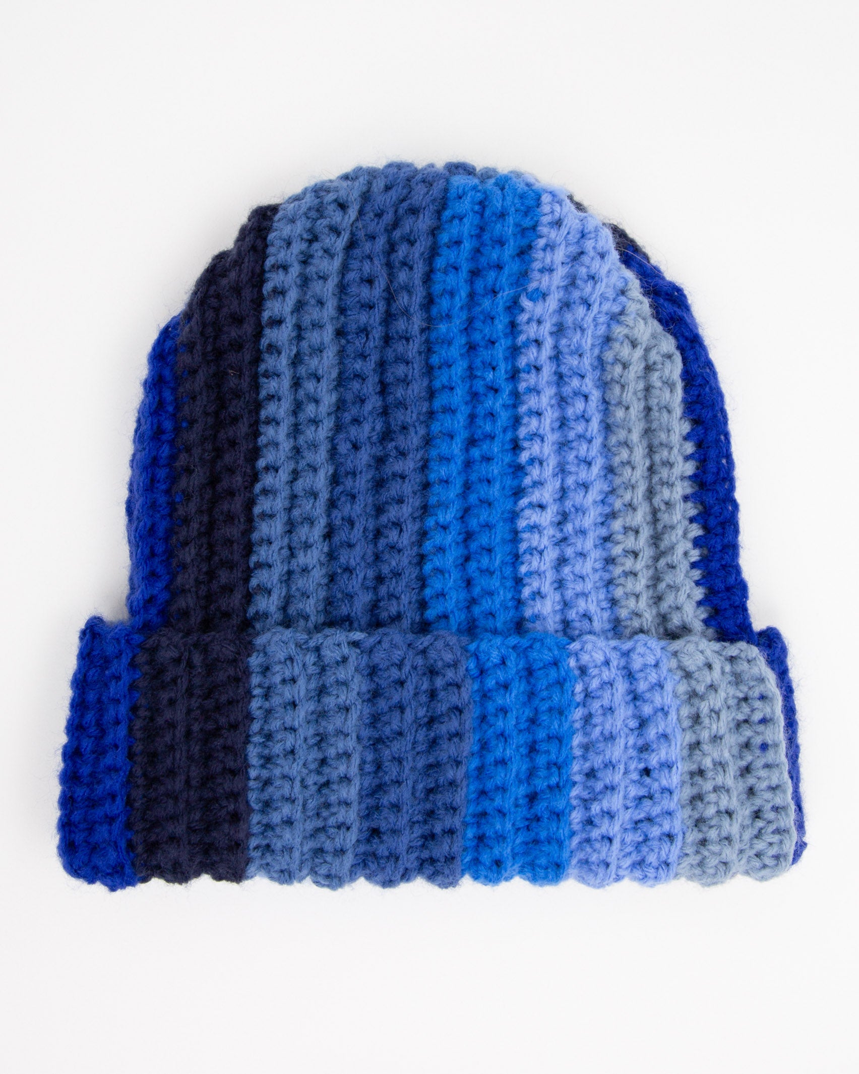 Häkelmütze mit Farbverlauf - Broke + Schön