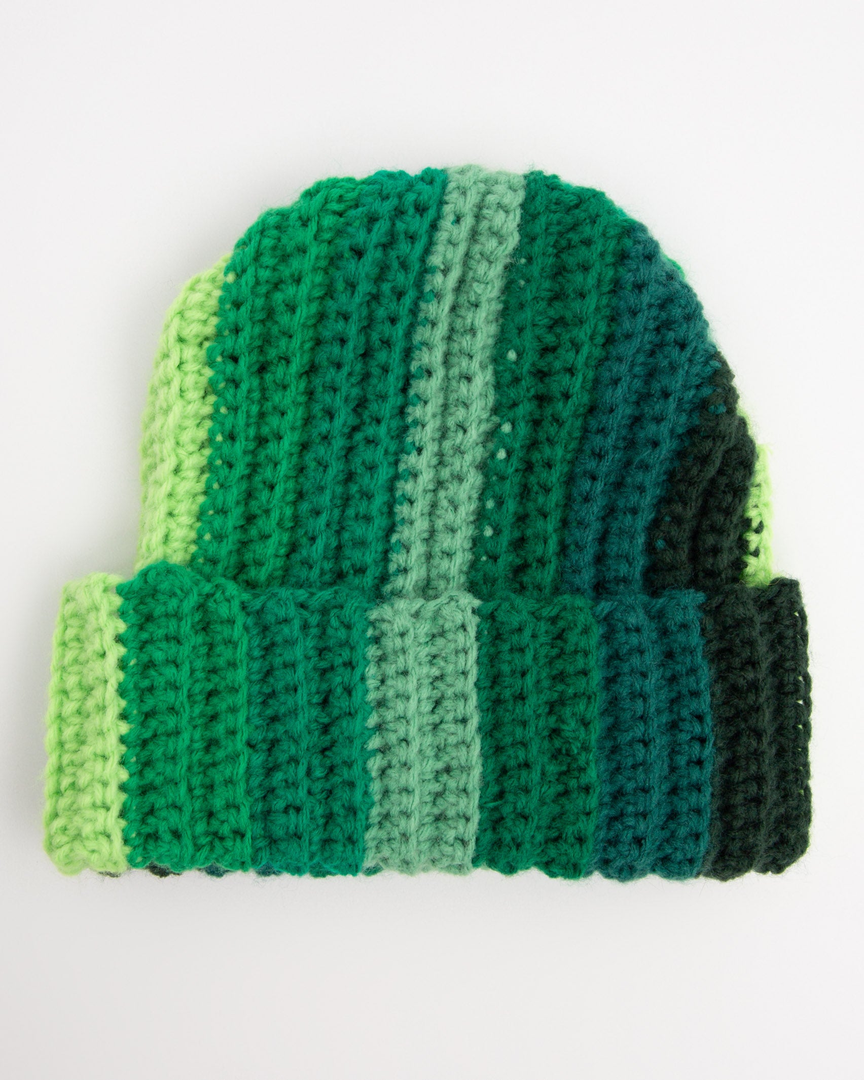 Häkelmütze mit Farbverlauf - Broke + Schön