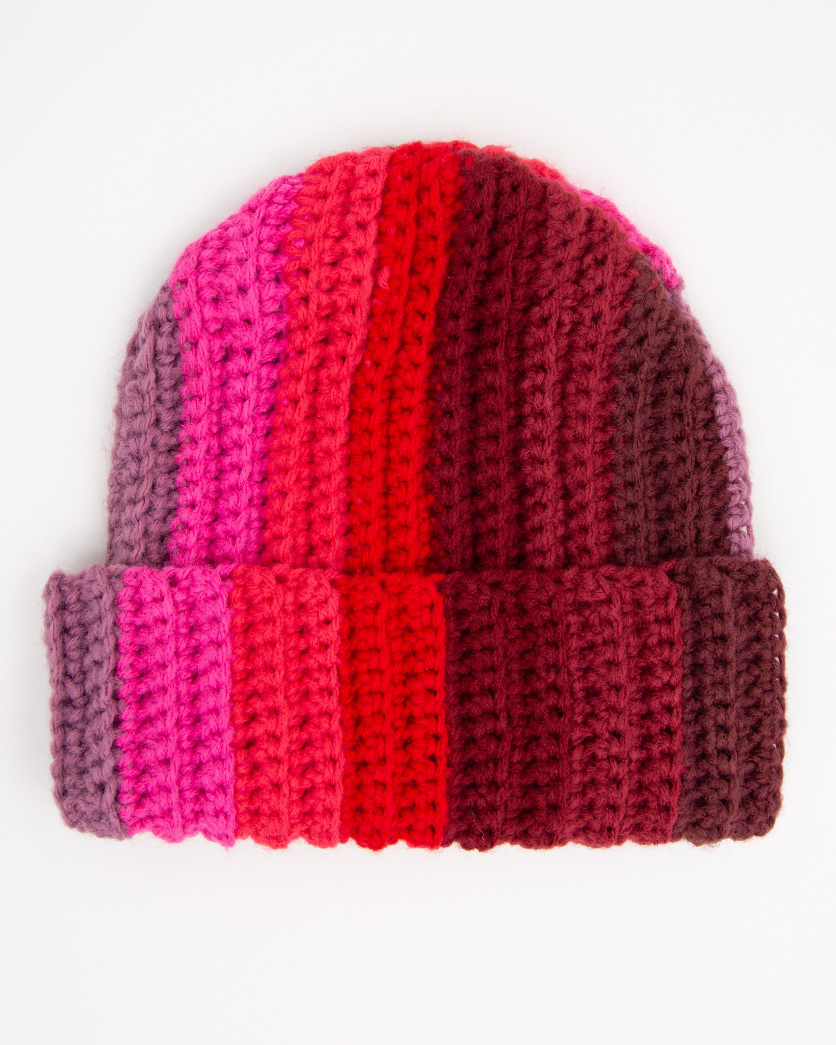 Häkelmütze mit Farbverlauf - Broke + Schön
