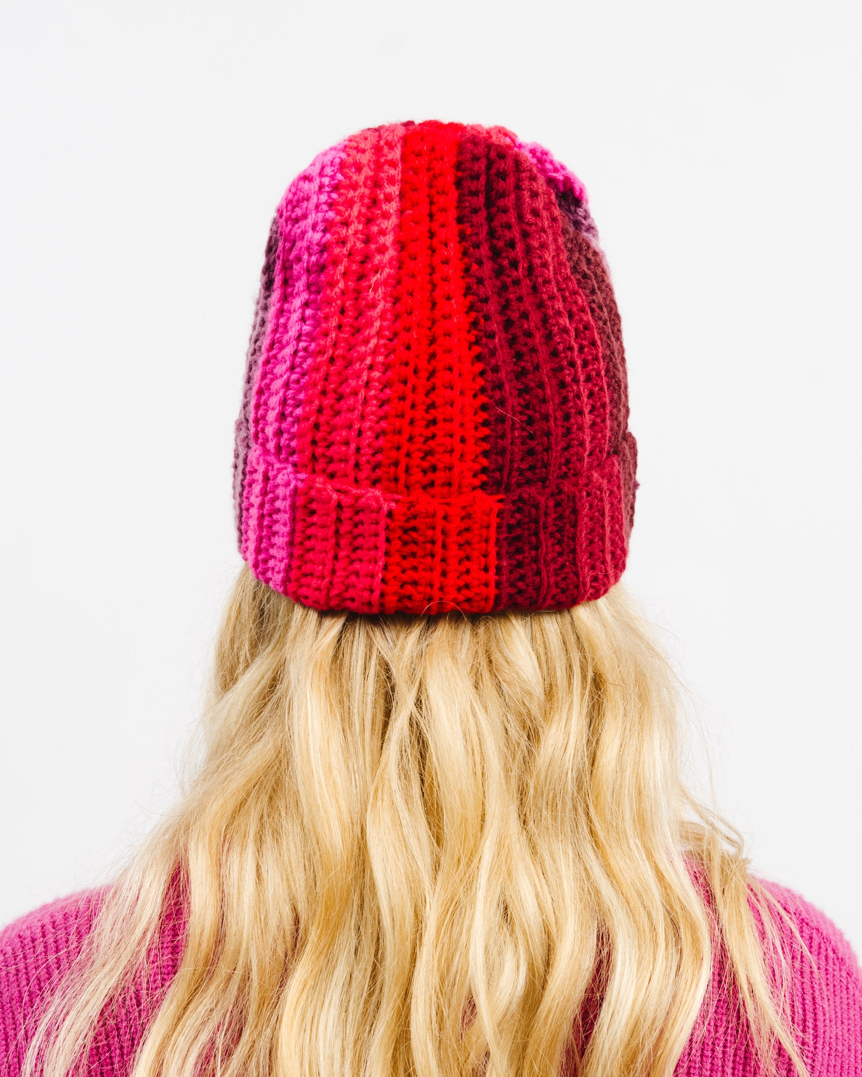 Häkelmütze mit Farbverlauf - Broke + Schön