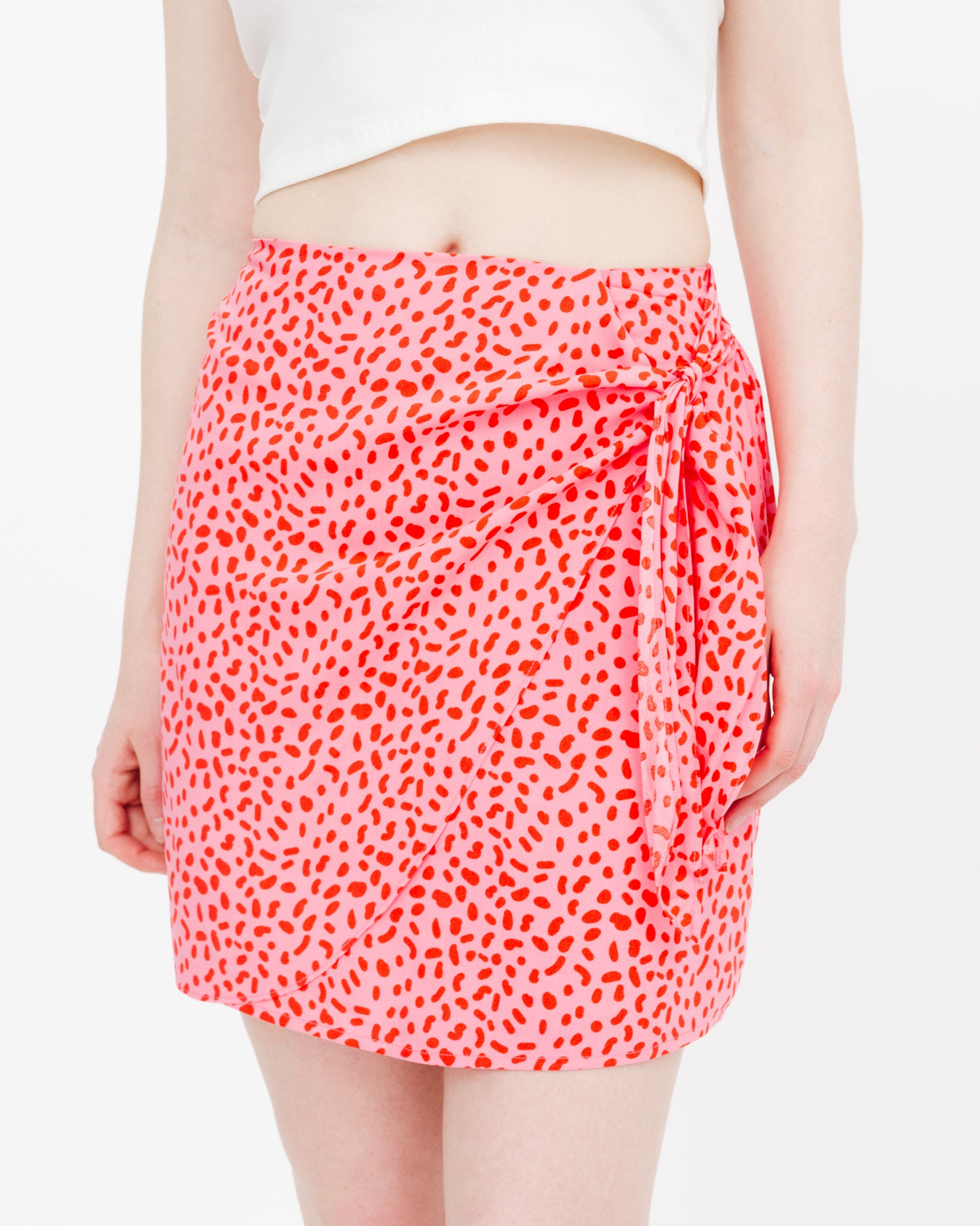 Wickelrock mit Tupfenmuster - Broke + Schön