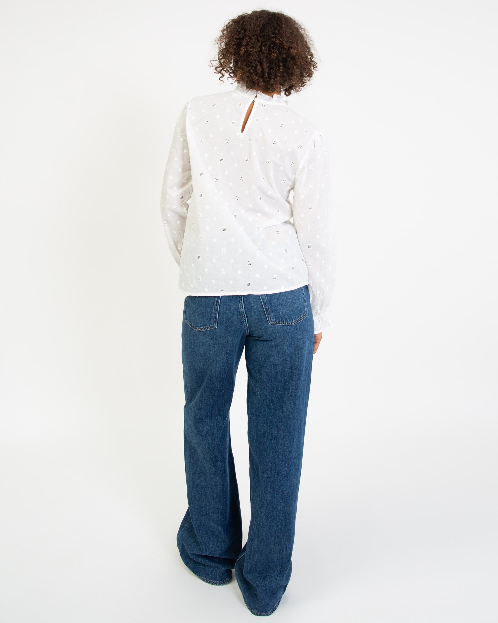 Langarmbluse mit Schleifen - Broke + Schön