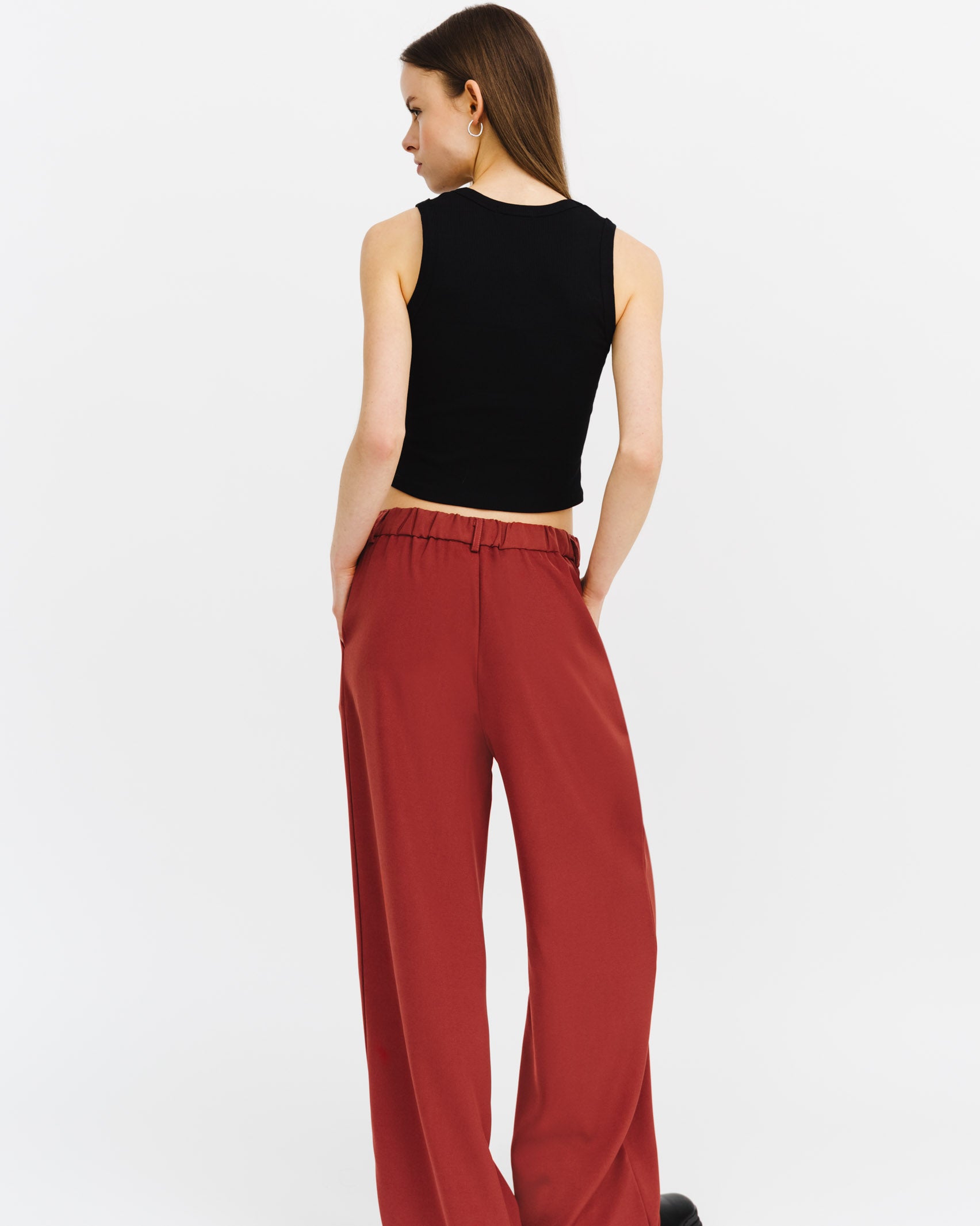 Kurzes geripptes Top - Broke + Schön