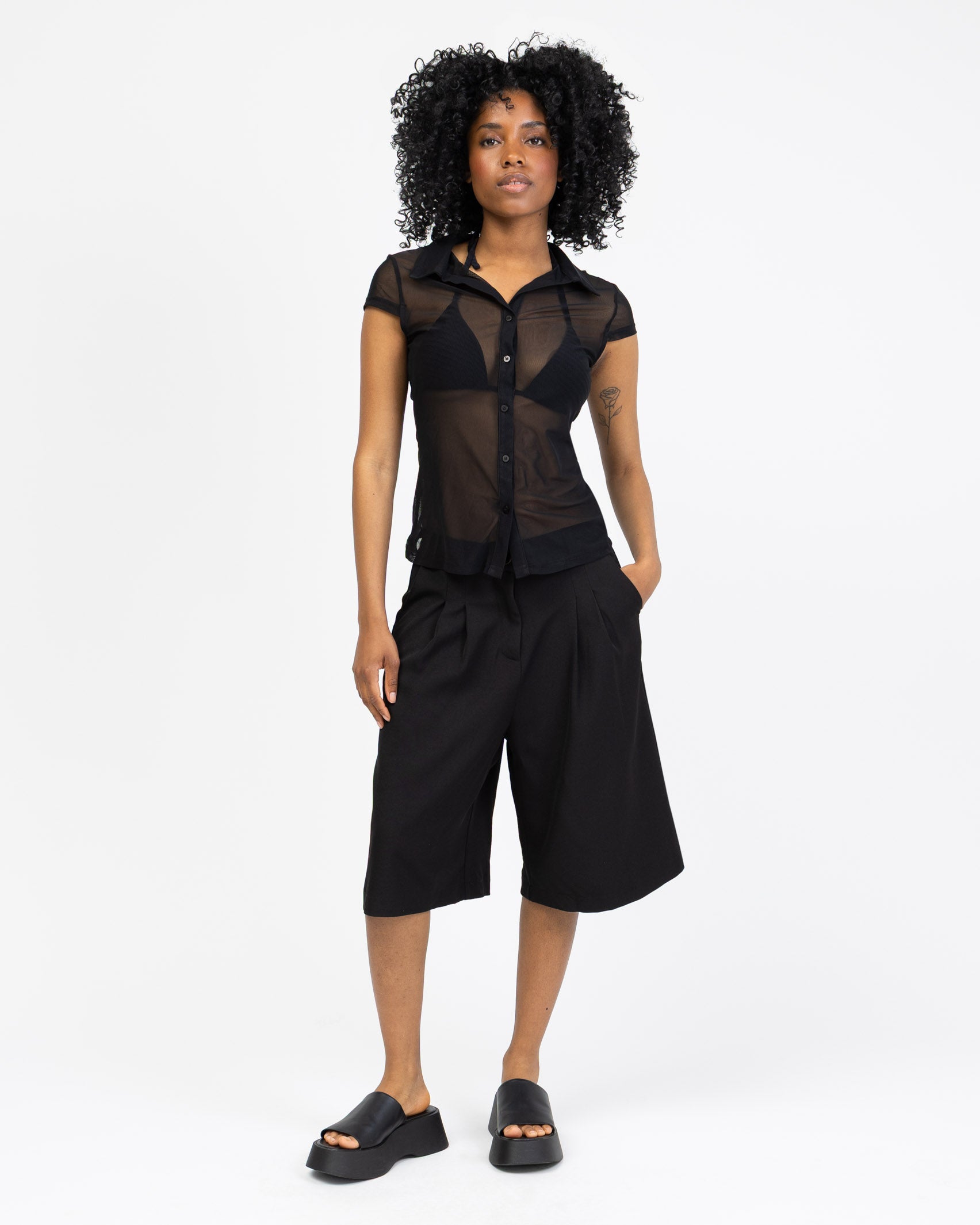 Klassische Shorts im Anzug Stil