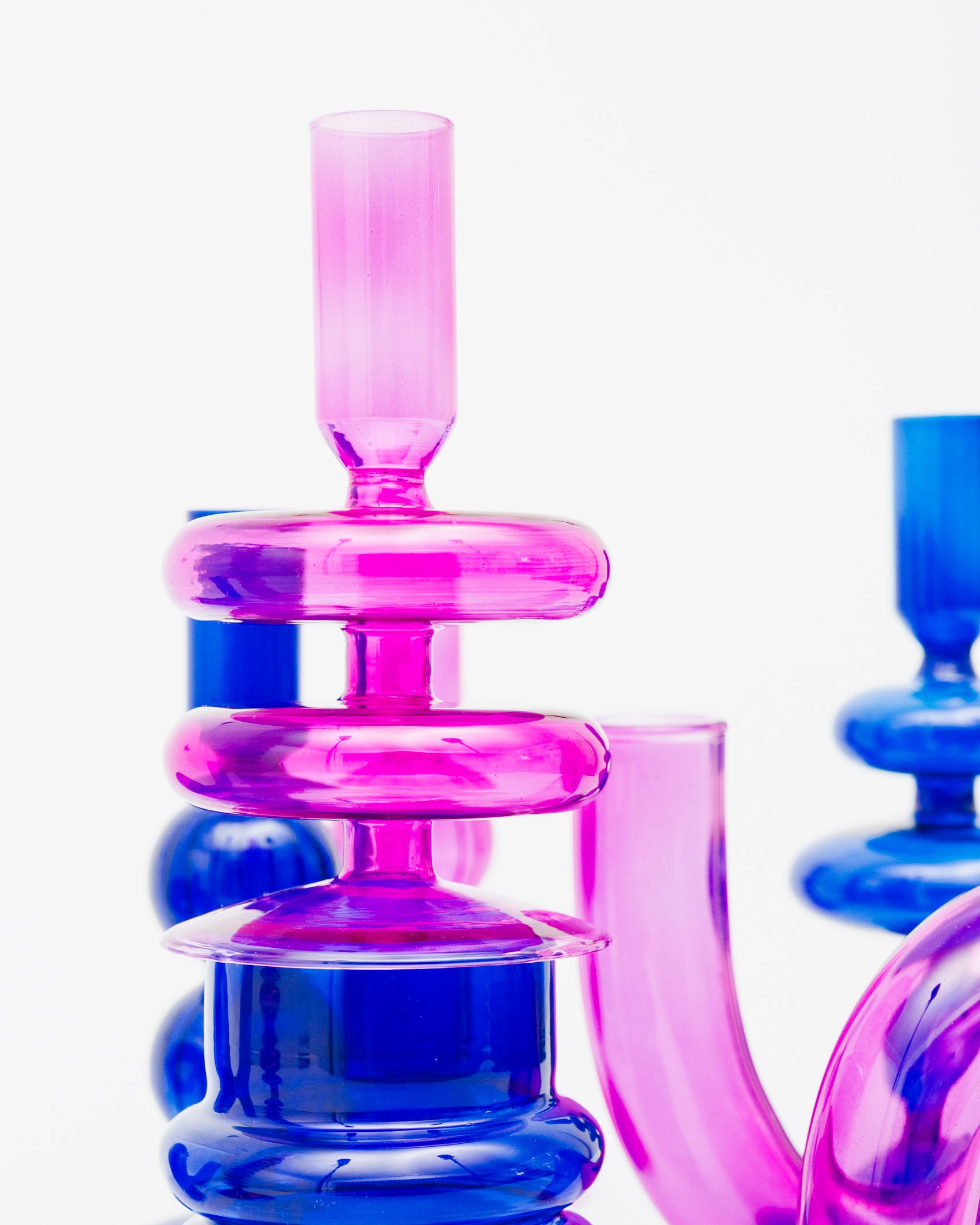 Kerzenständer mit großen Bubbles - Broke + Schön