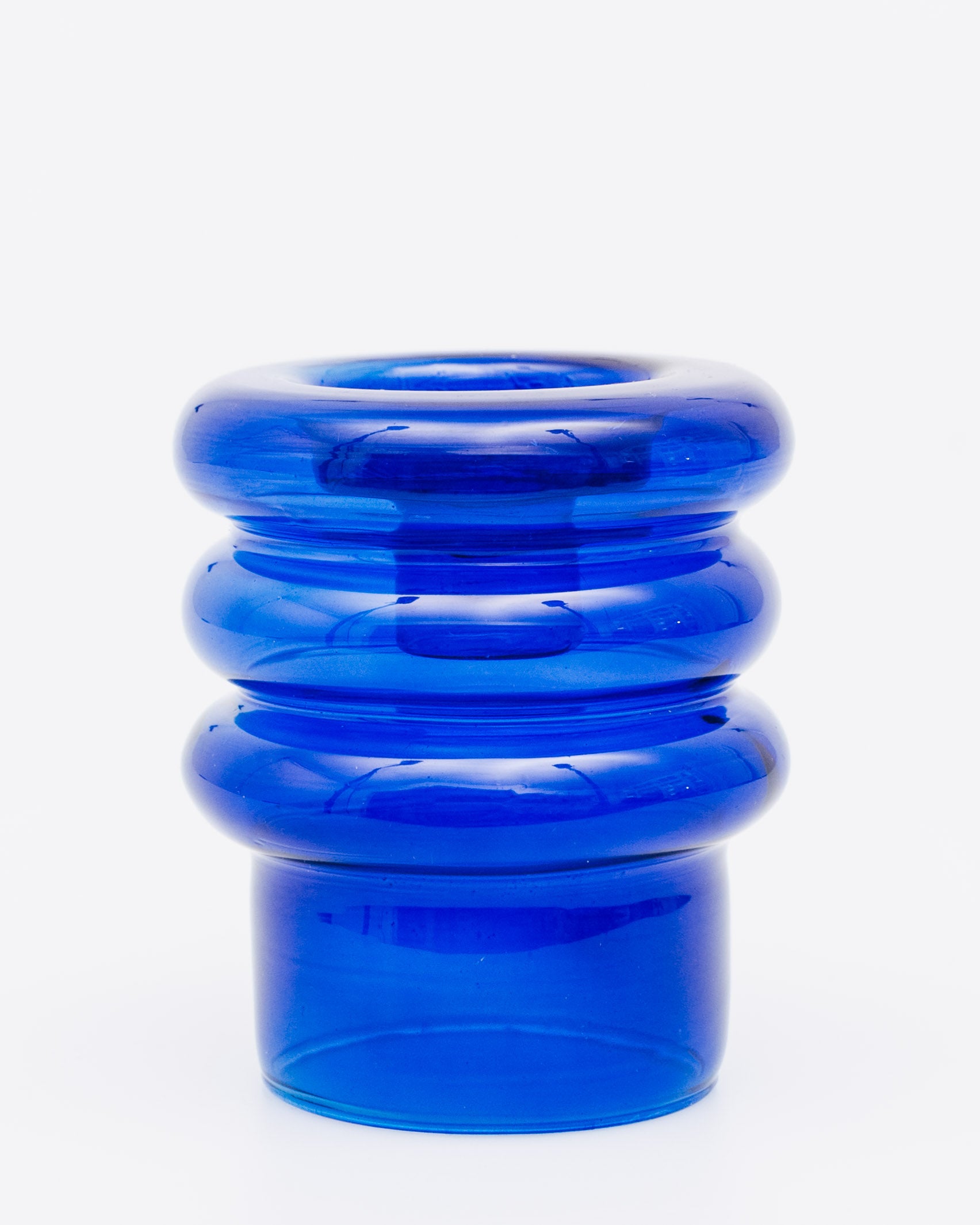 Geriffelter Kerzenständer / Vase - Broke + Schön