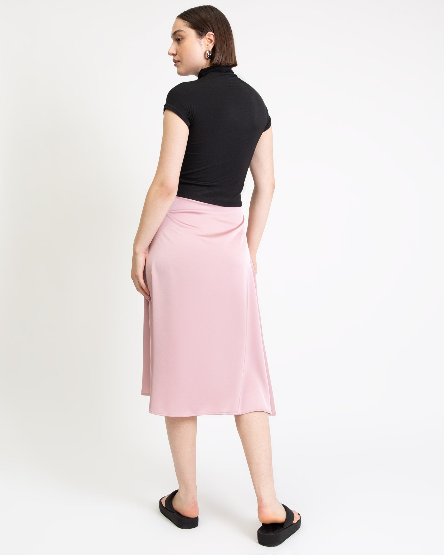 Shirt mit kurzem Stehkragen