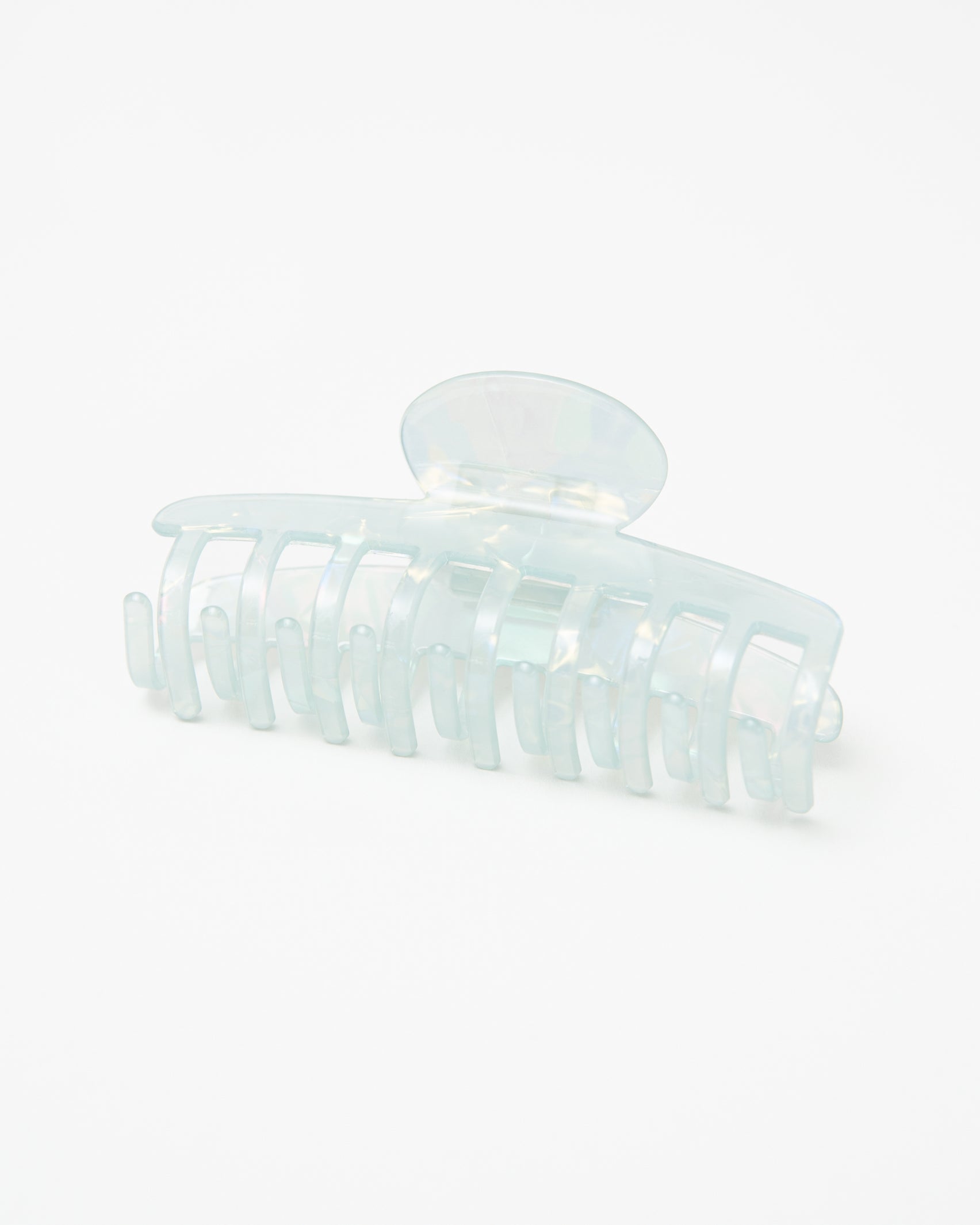 Grüner holographischer Haarclip-Broke+Schön