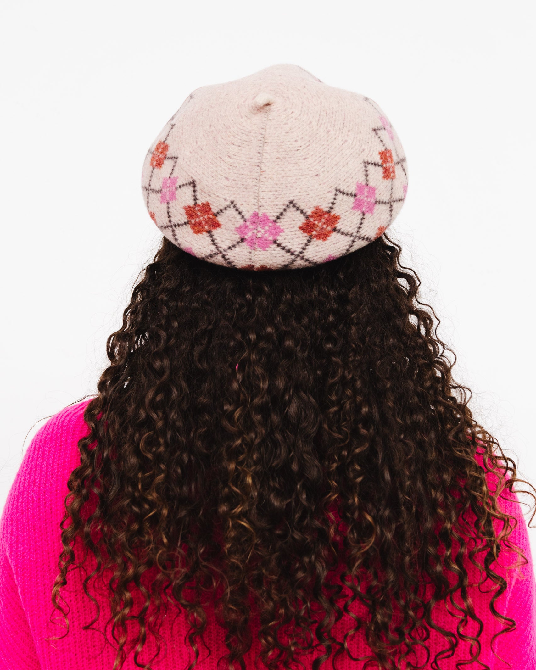 Barett mit Argyle Muster - Broke + Schön