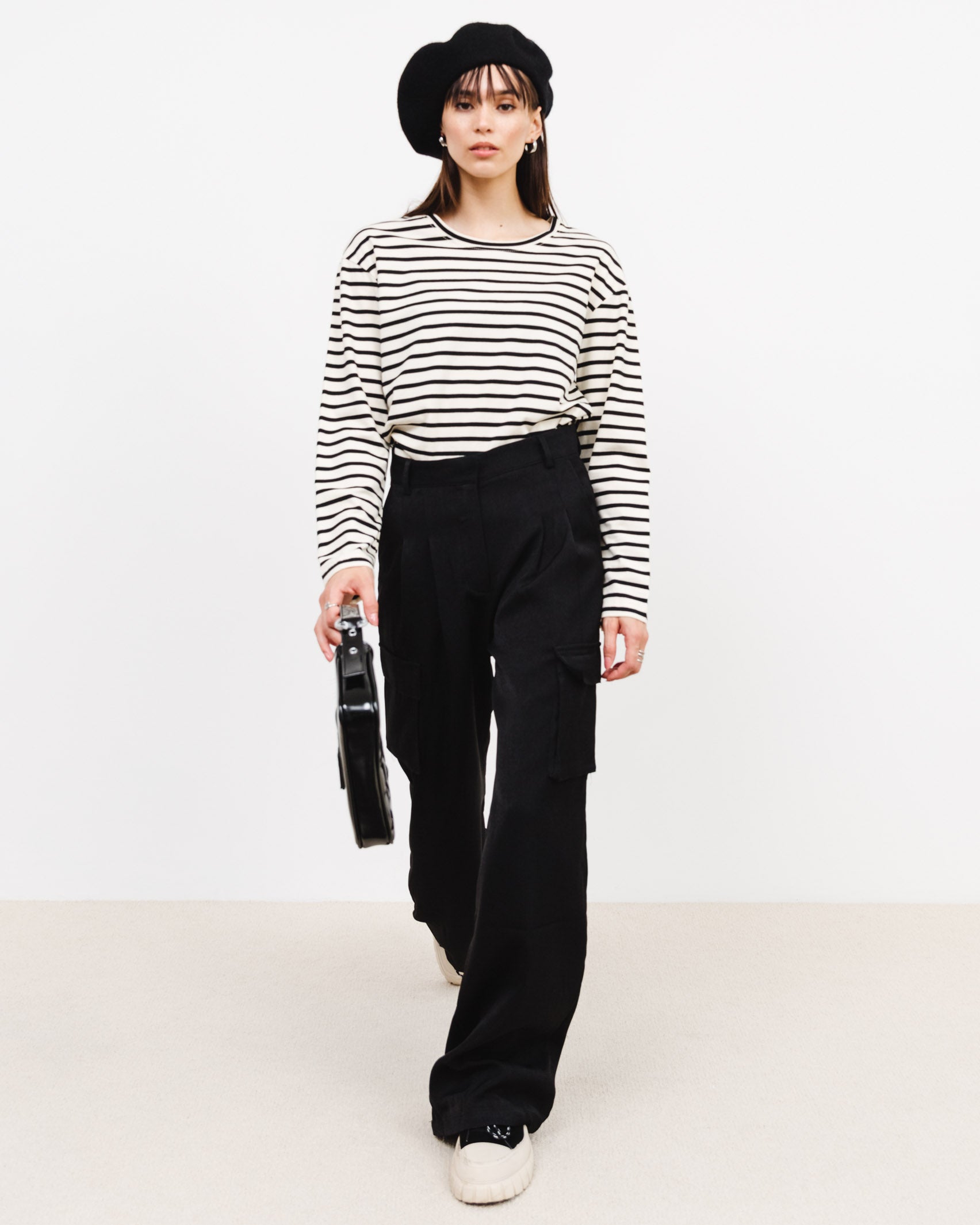 Klassisches Streifenshirt - Broke + Schön#farbe_beige