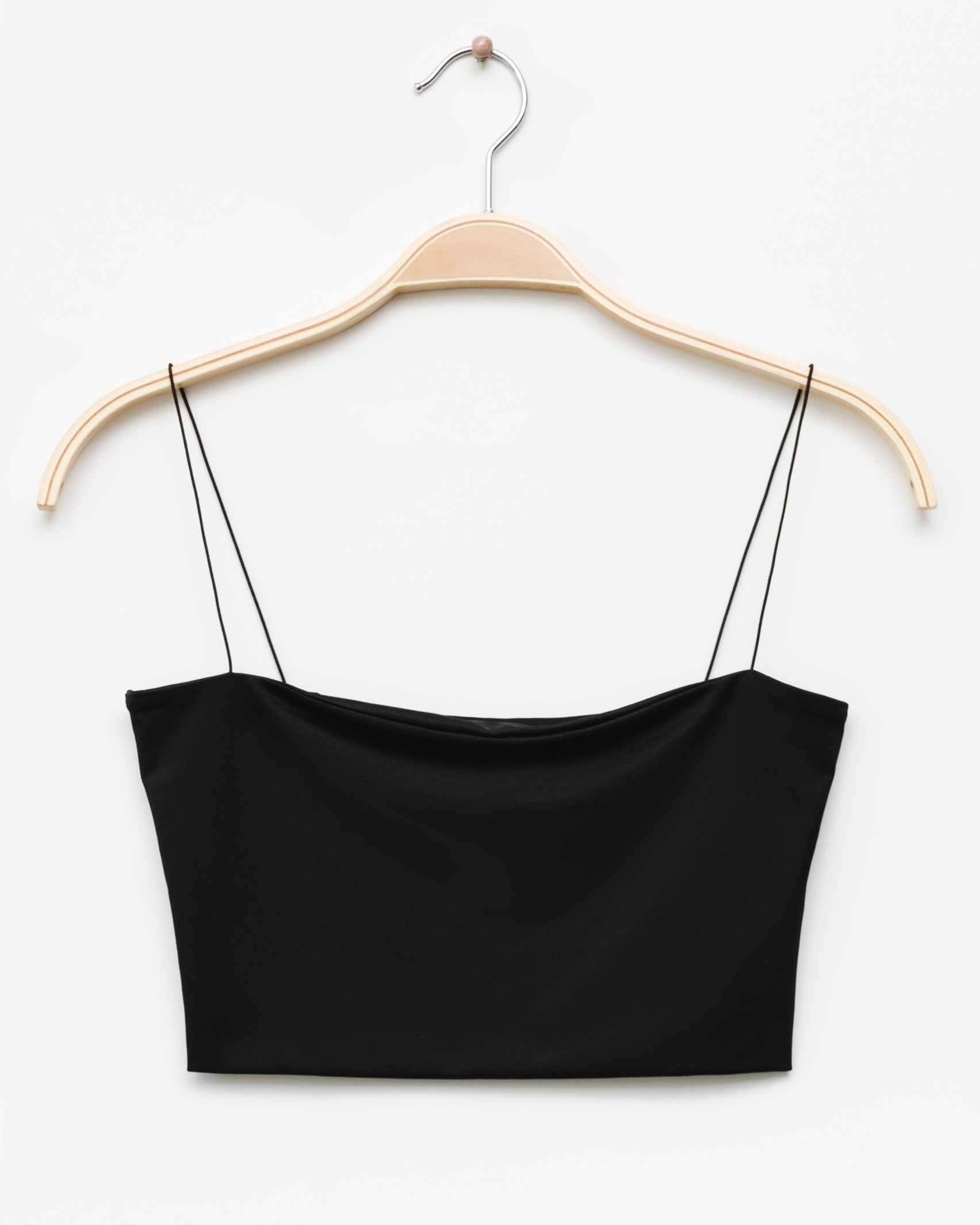 Crop Top mit dünnen Spaghettiträgern - Broke + Schön