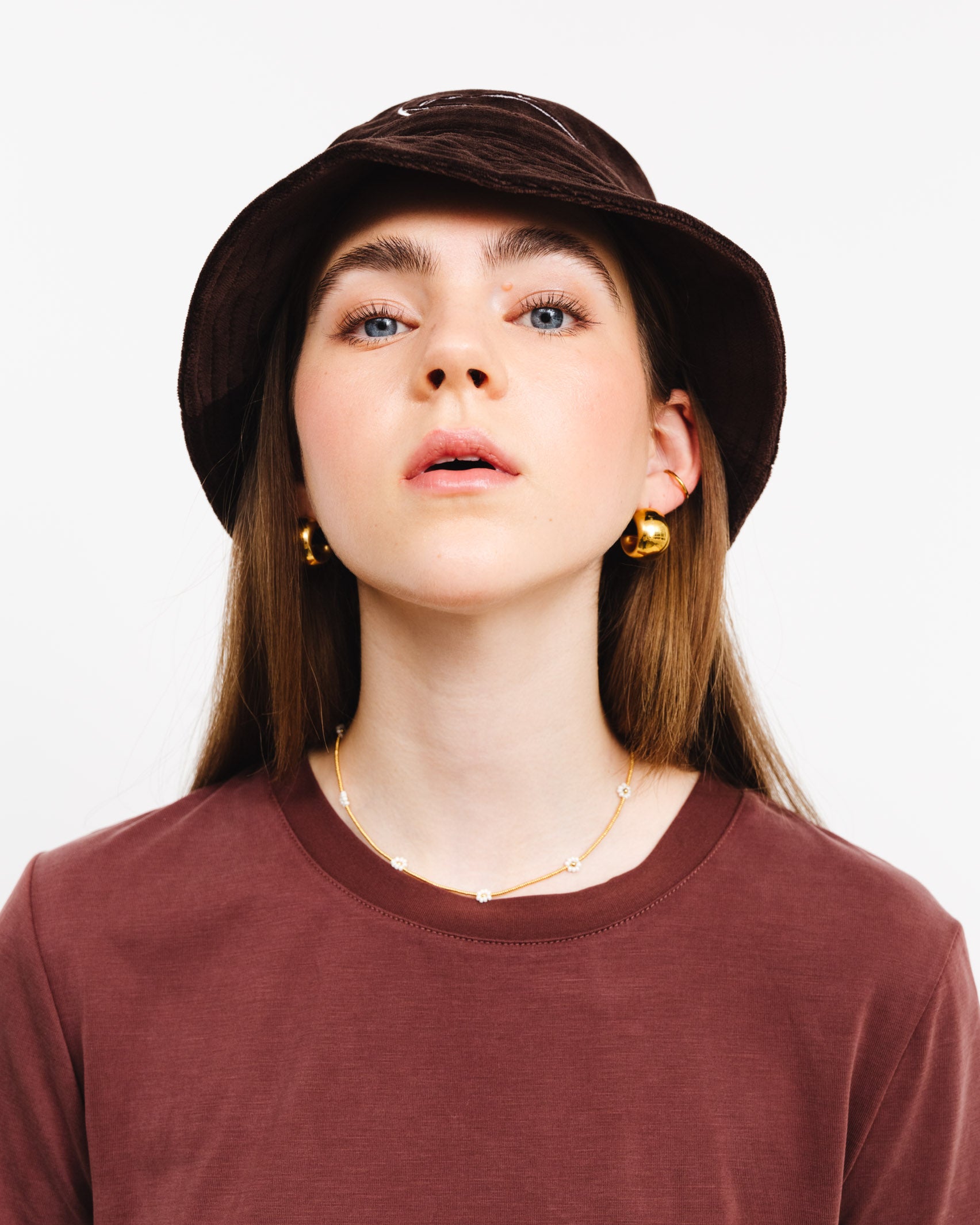 Fischerhut aus Samt - Broke + Schön#farbe_dark-brown