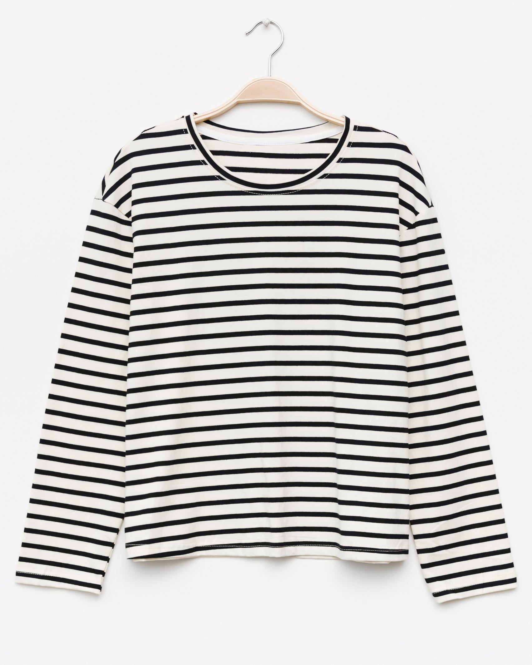 Klassisches Streifenshirt - Broke + Schön#farbe_beige