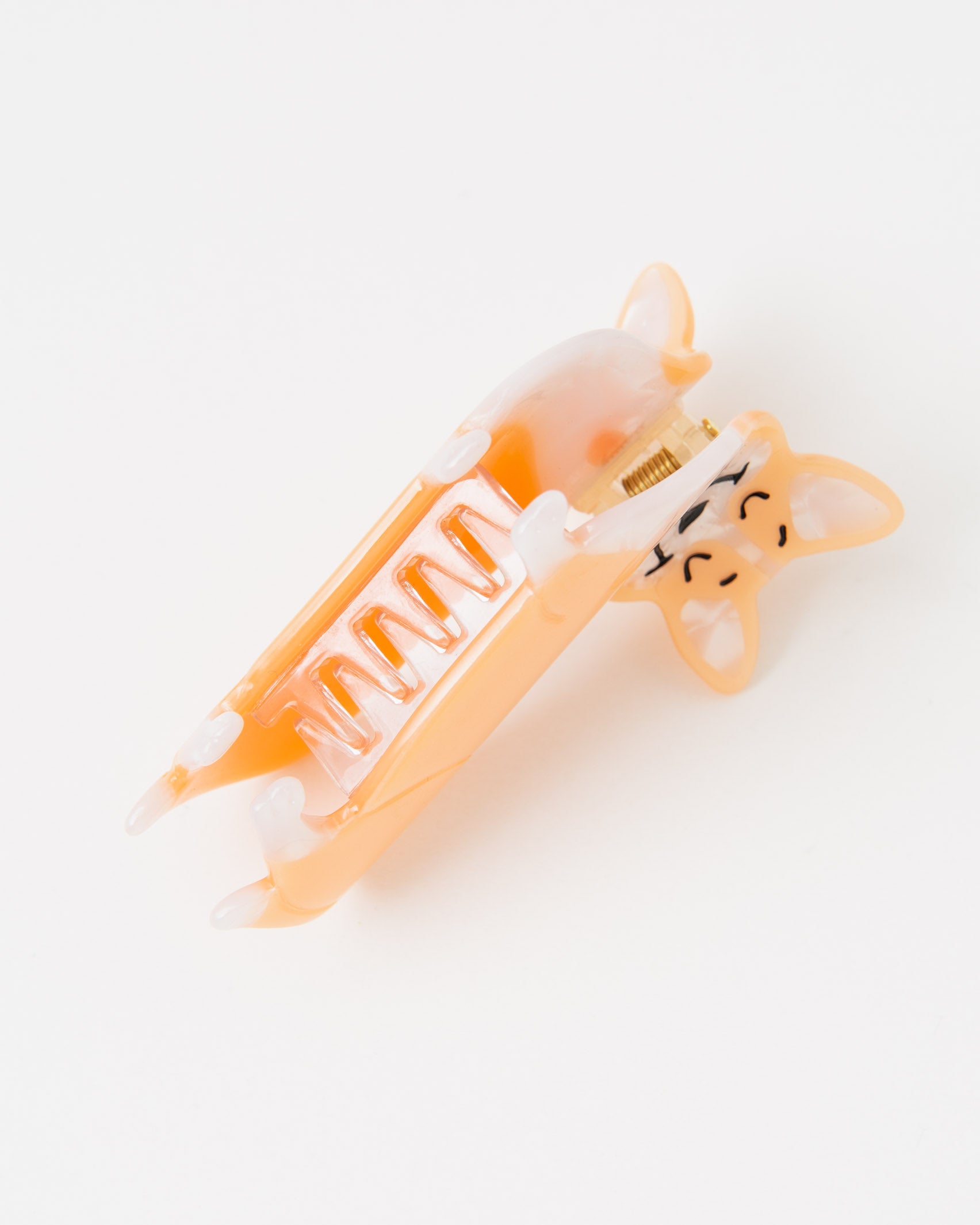 Haarklammer Corgi - Broke + Schön#farbe_light-apricot