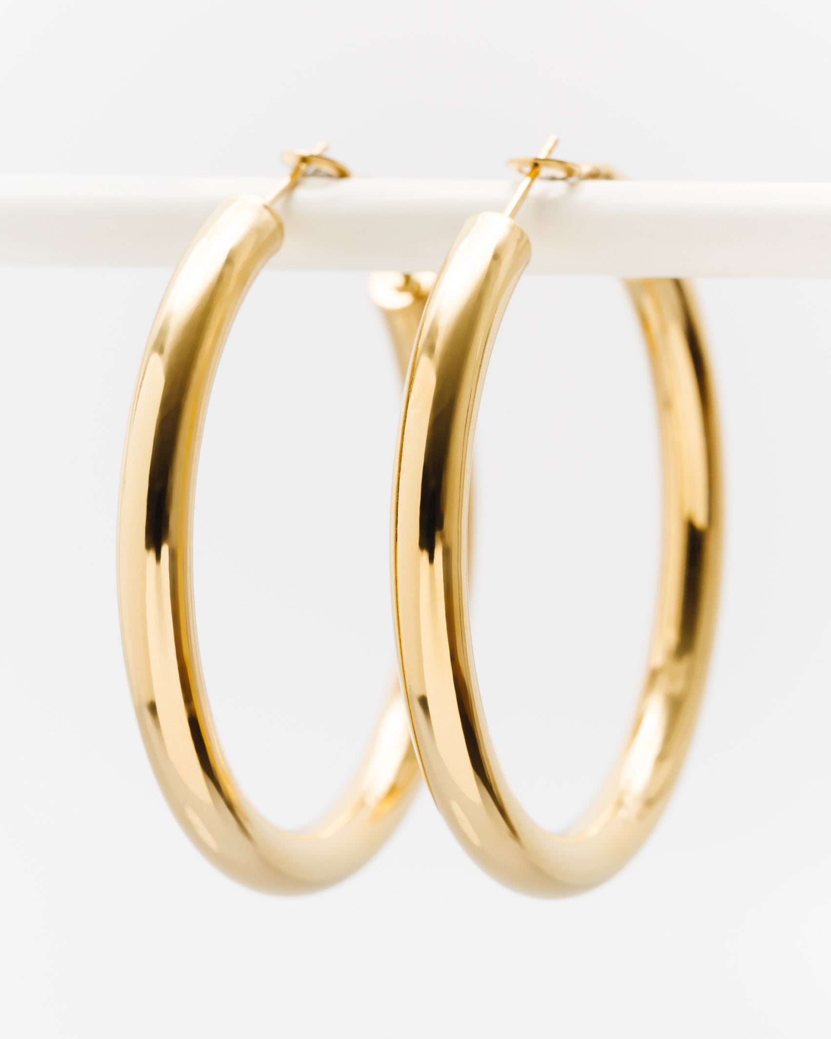 Große Creolen - Broke + Schön