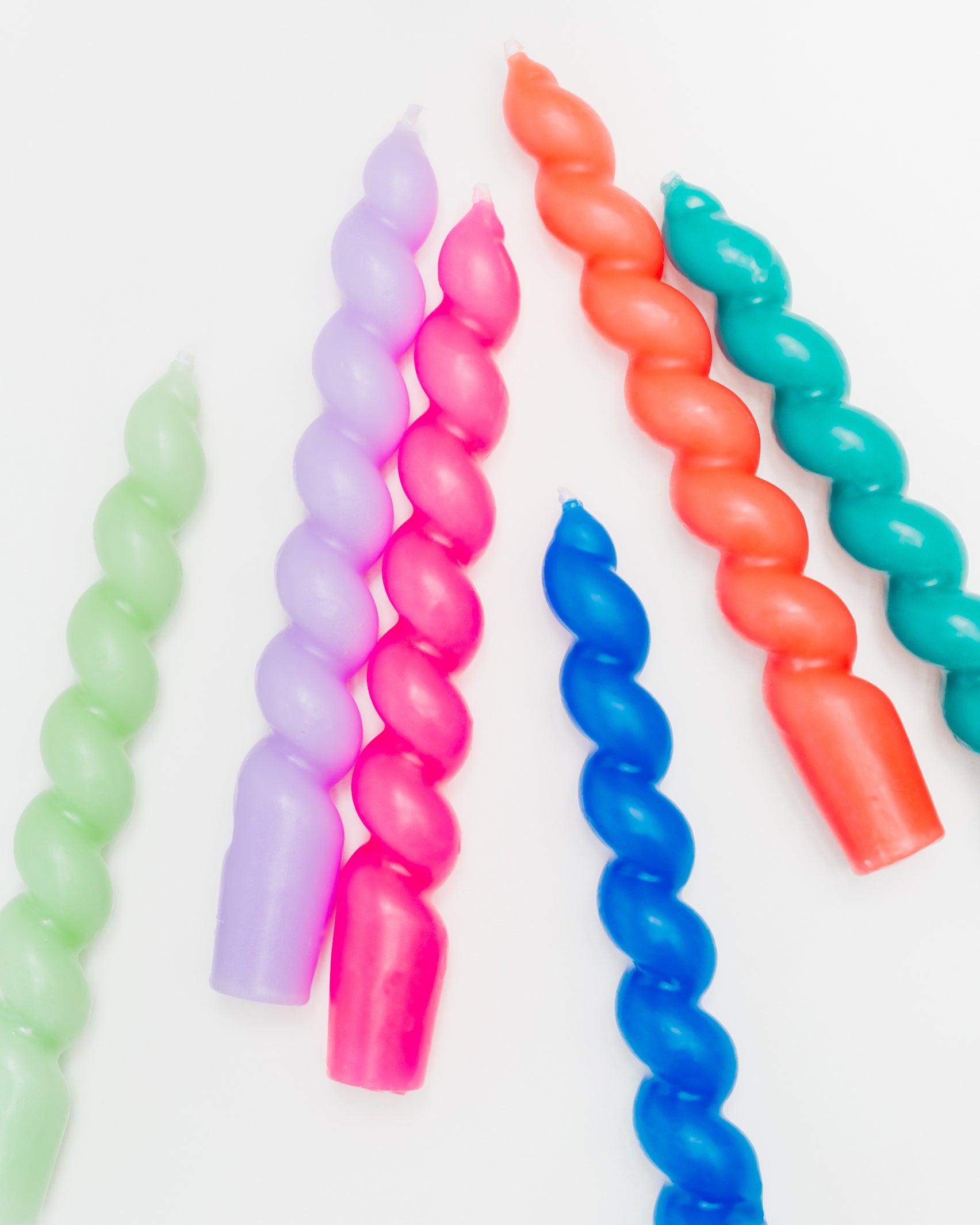 Gedrehte Kerzen - Broke + Schön