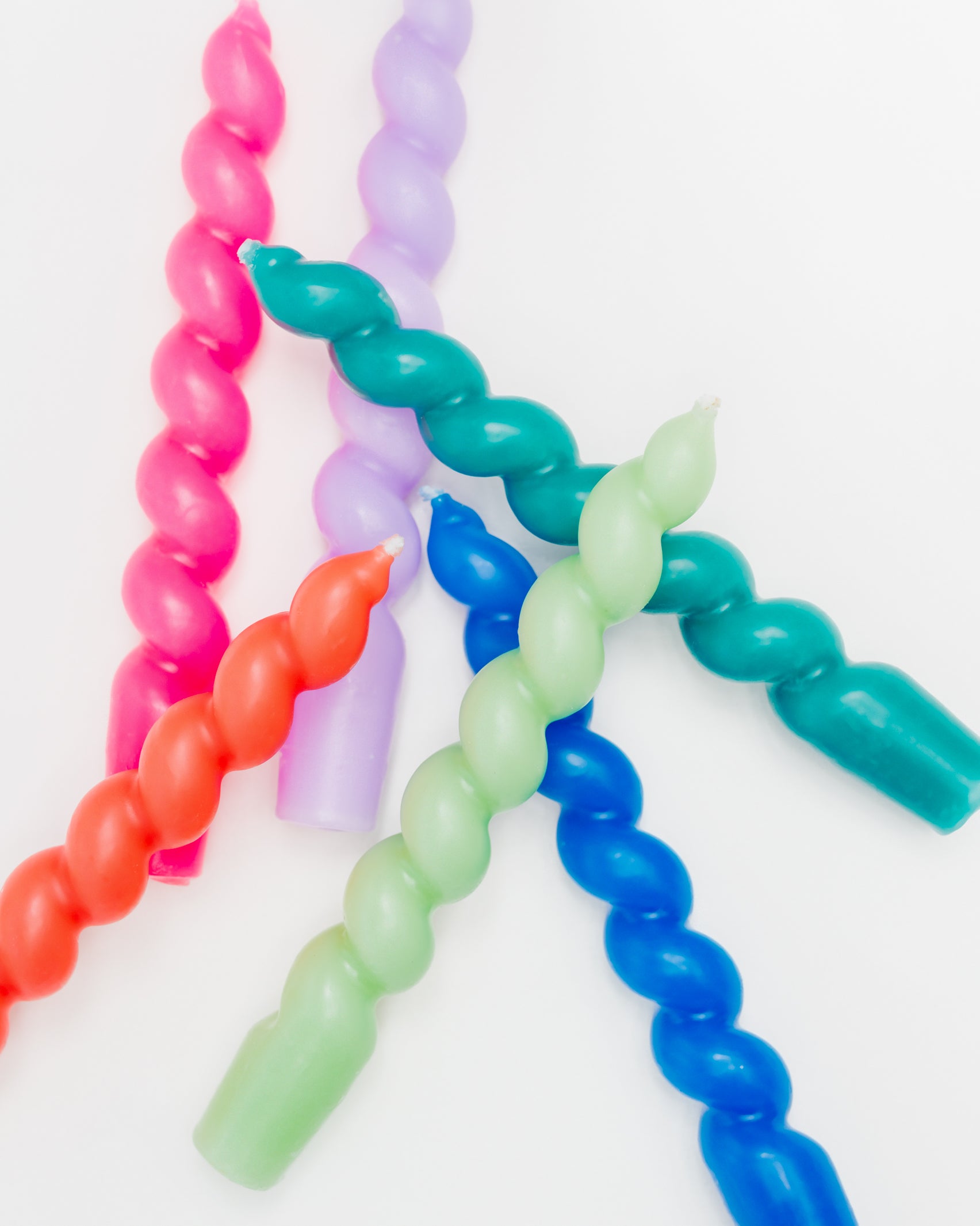 Gedrehte Kerzen - Broke + Schön