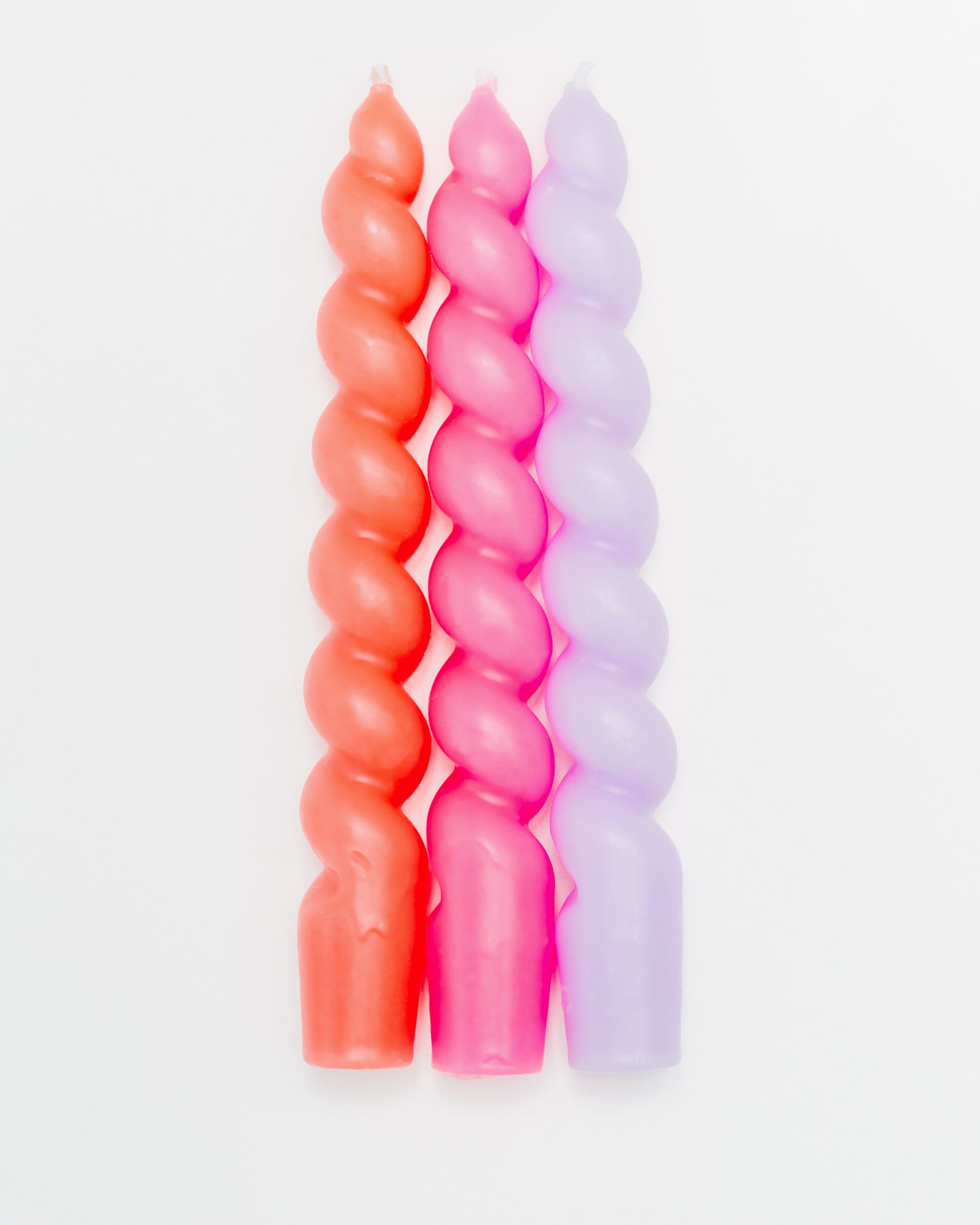 Gedrehte Kerzen - Broke + Schön