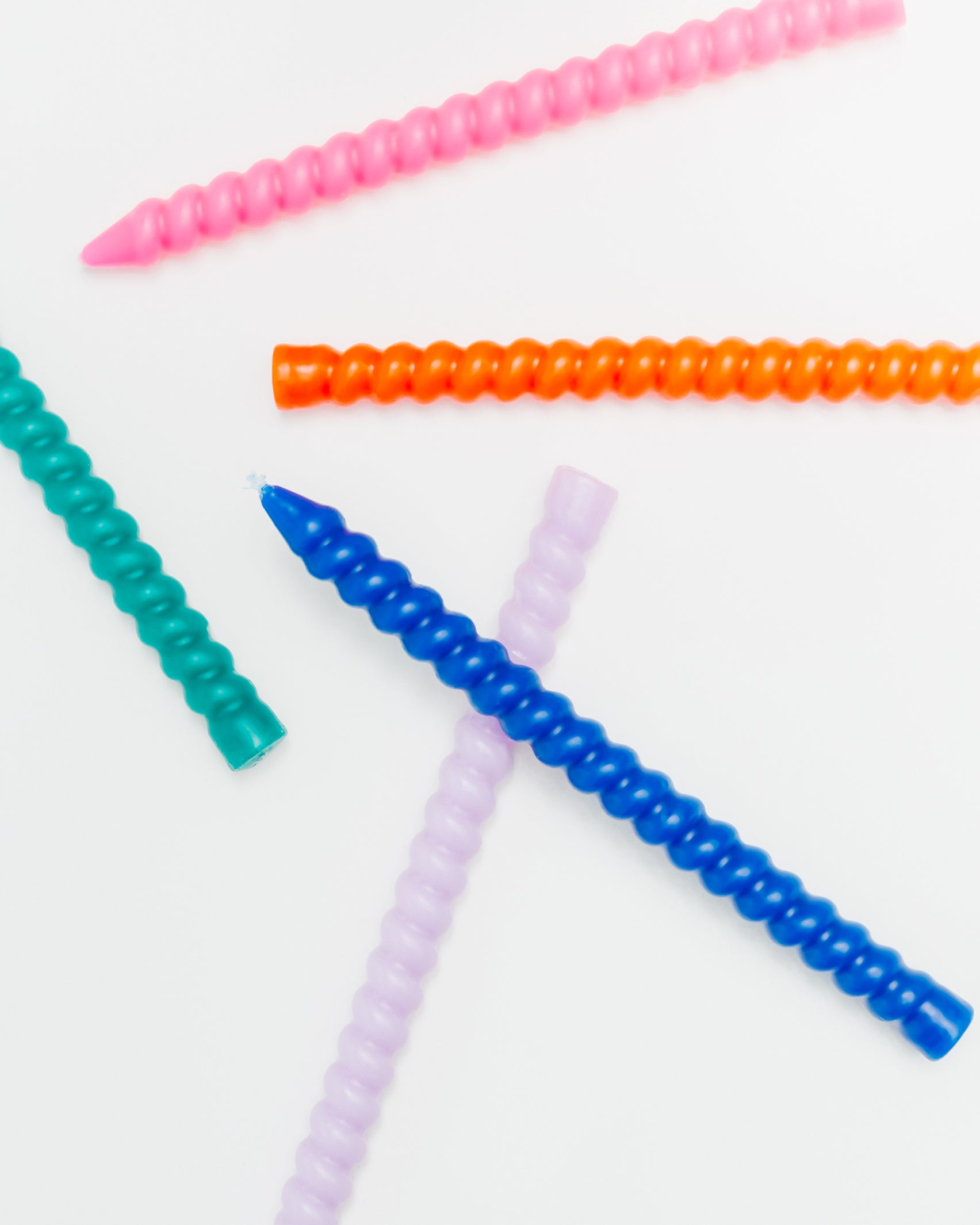 Spiralkerzen im Doppelpack - Broke + Schön