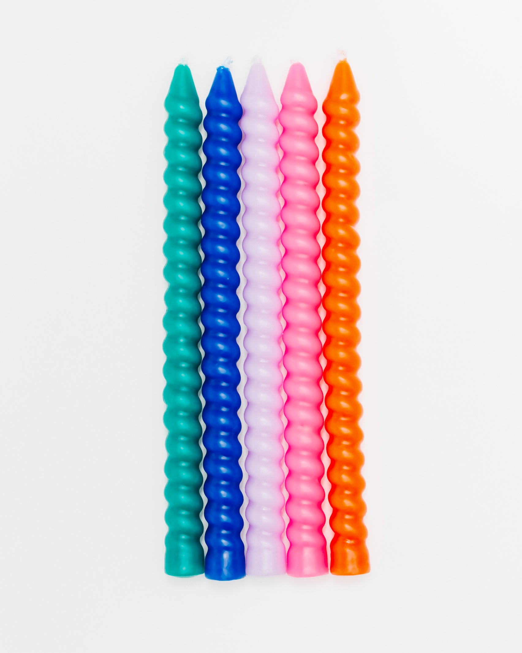 Spiralkerzen im Doppelpack - Broke + Schön