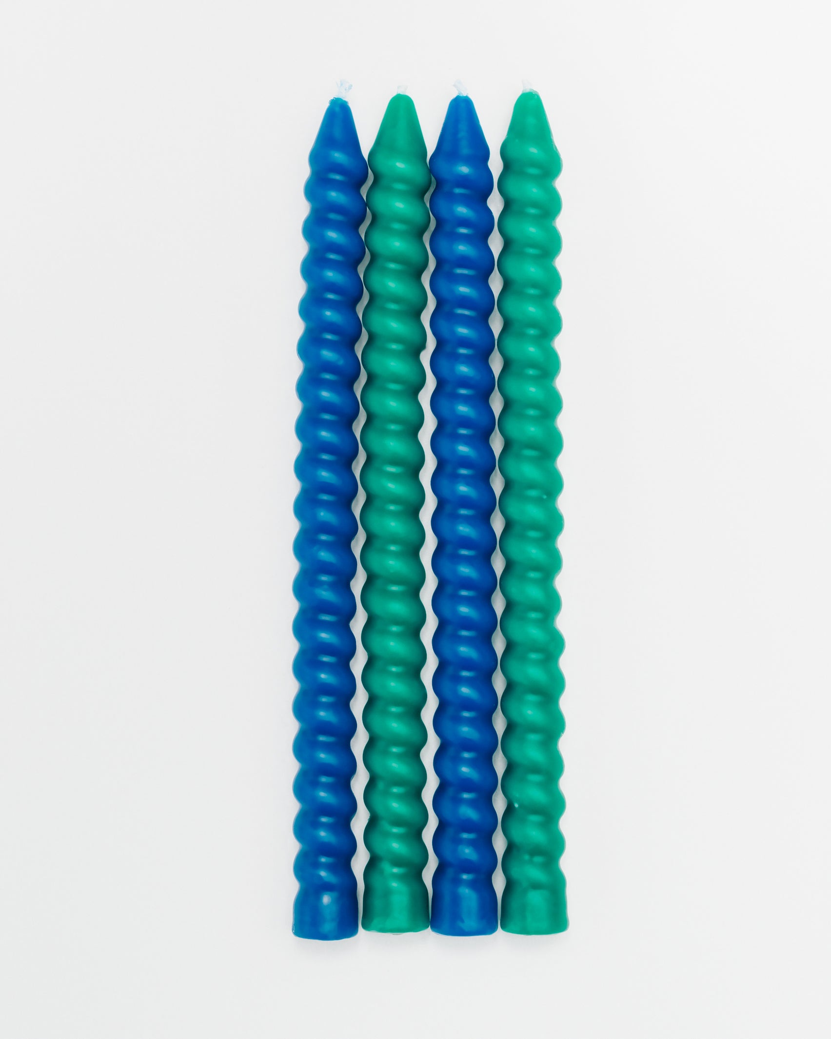 Spiralkerzen im Doppelpack - Broke + Schön