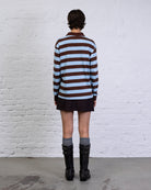 Poloshirt mit Blockstreifen