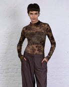 Body mit Wald-Print