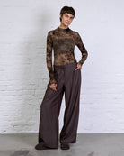 Body mit Wald-Print