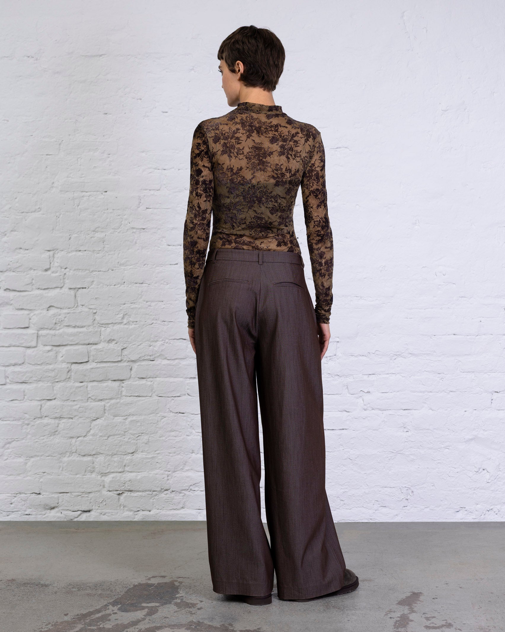 Body mit Wald-Print