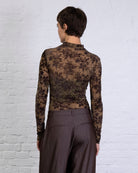 Body mit Wald-Print