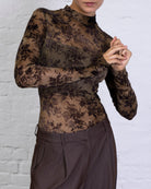 Body mit Wald-Print