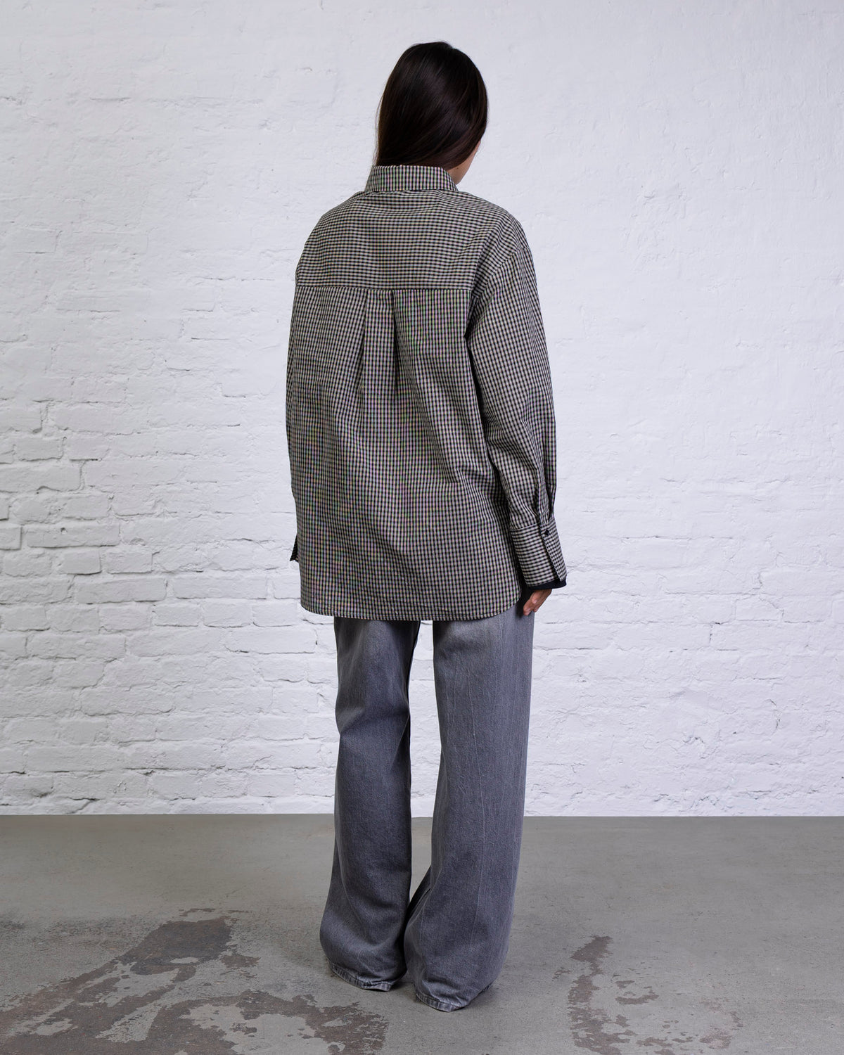 Kariertes Oversize Hemd