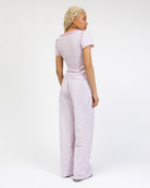 Rosa gestreifte Hose