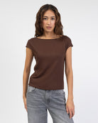 Rückenfreies T-Shirt