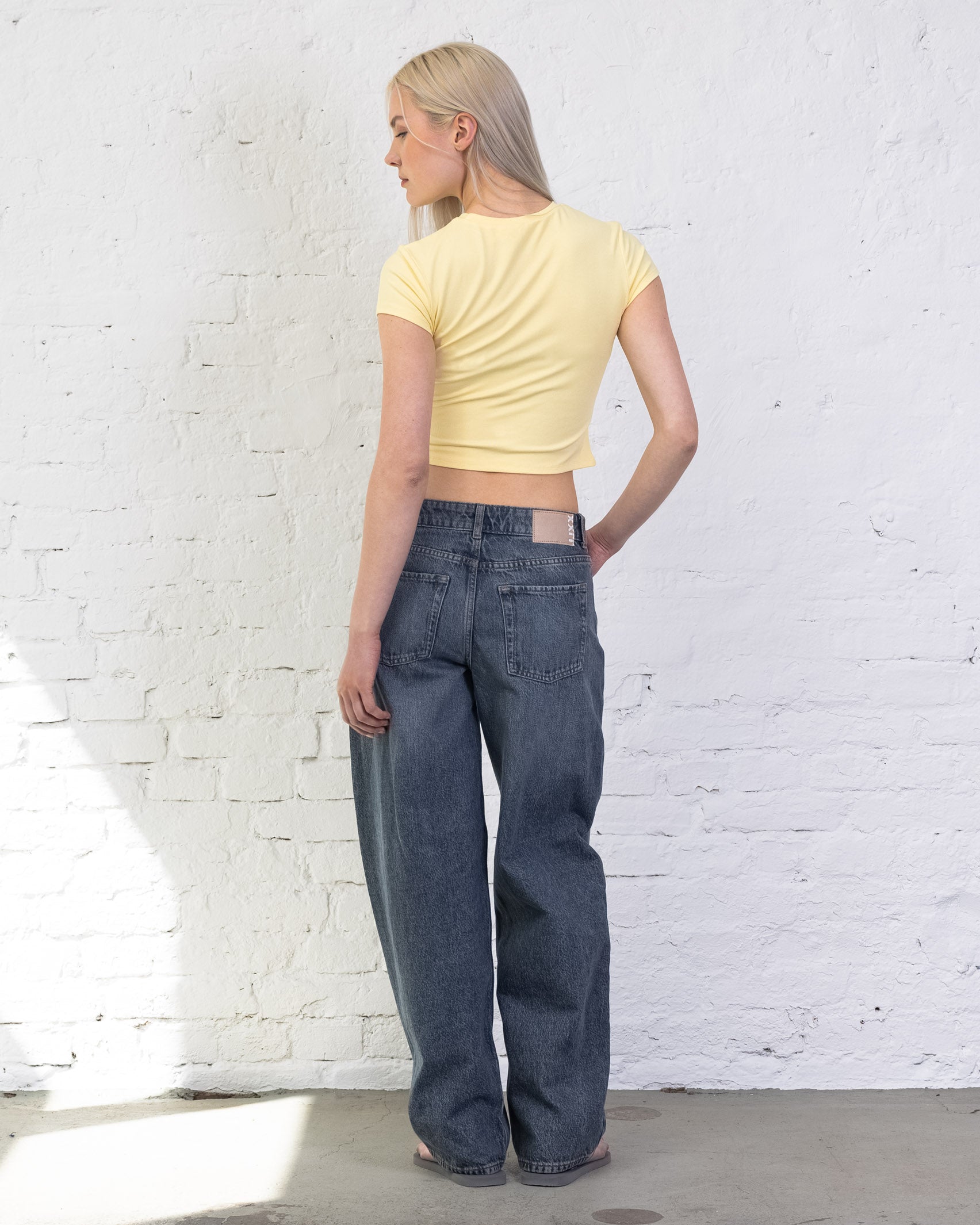 Weiches Crop T-Shirt