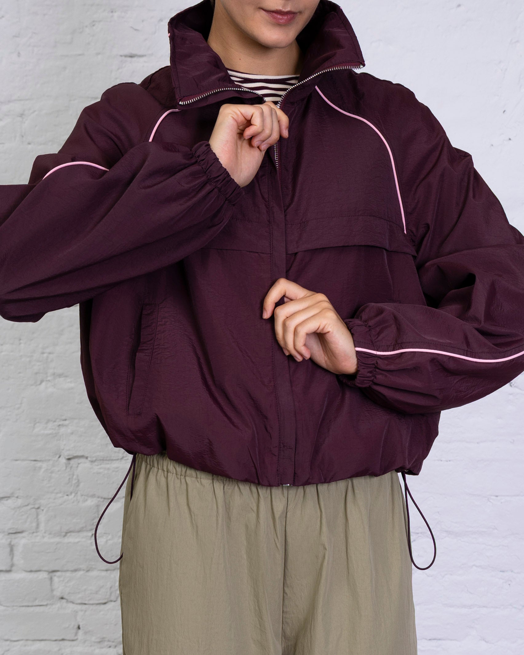 Lockere Bomberjacke
