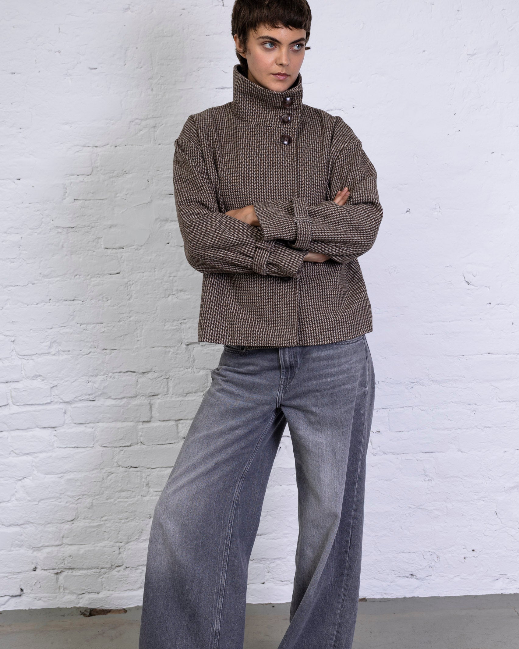 Kurzer Trenchcoat