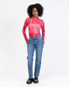 Body mit gecracktem Muster