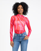 Body mit gecracktem Muster