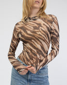 Body mit Tigerprint