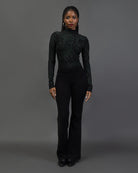 Body mit glitzerndem Marmormuster