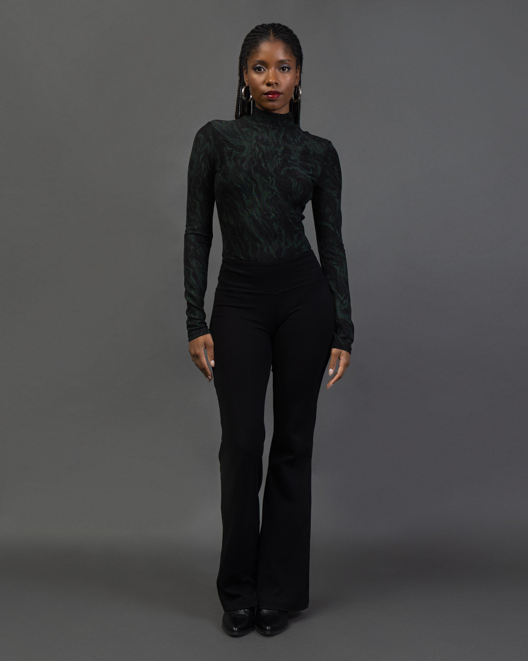 Body mit glitzerndem Marmormuster