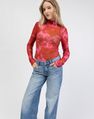 Body mit floralem Muster