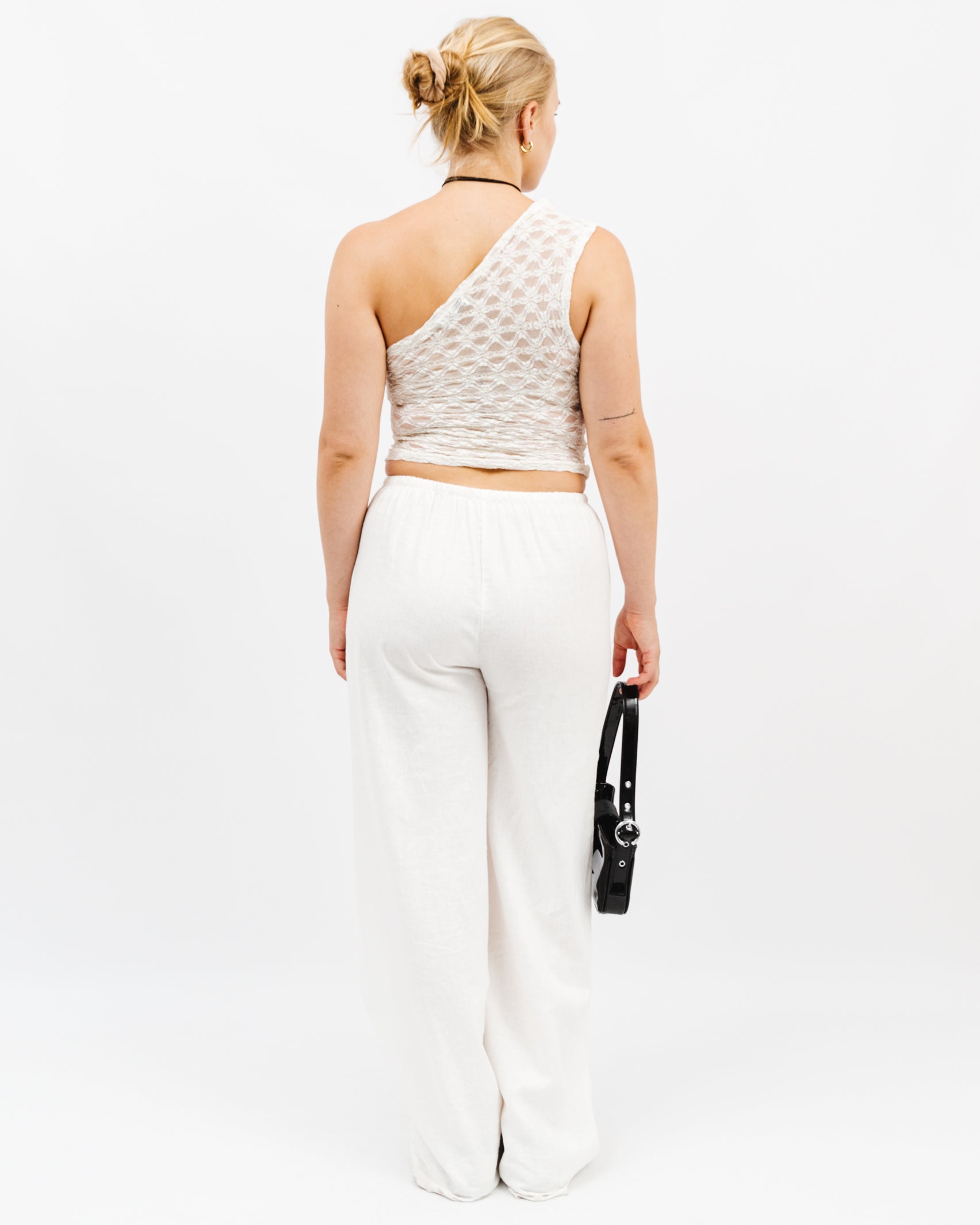 One Shoulder Spitzen Top - Broke + Schön